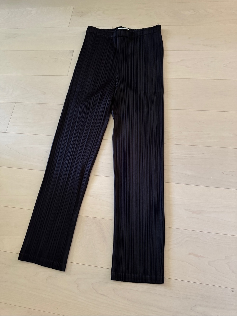 Pleats Please Issey Miyake Black Trousers